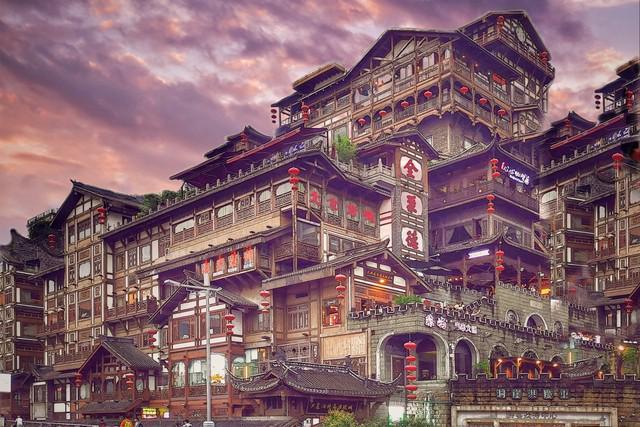 攻略重庆3日游纯玩多少钱酒店麻将胡了重庆三天参加旅游团(图4)